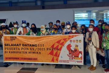 PB PON Sambut Hangat Kedatangan Kontingen