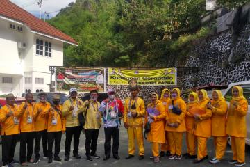 Kontingen Gorontalo di Pembukaan PON XX