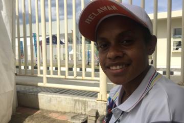 Rasa Bangga Relawan Jadi Bagian PON Papua