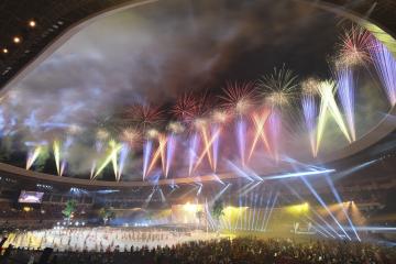 Pembukaan PON Papua Nyaris Kalahkan Asian Games