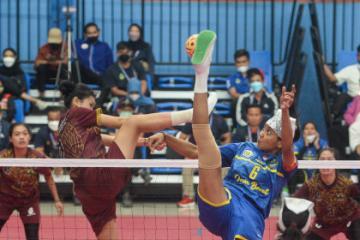 Meski Cidera, Leni Bermain Demi Sang Kakak