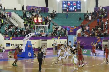 Kalahkan Babel, Basket Jatim Buka Peluang Semifinal