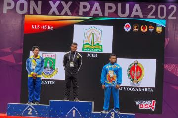 Aceh Tambah Sekeping Emas dari Binaraga