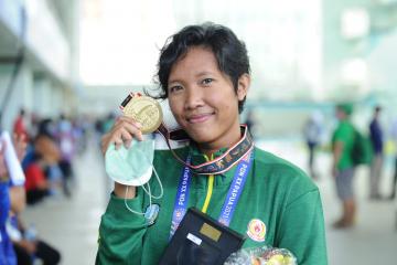 Atlet Selam Jatim Vania Pecahkan Rekor PON