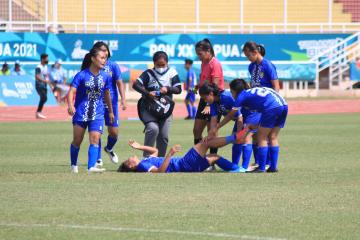 Mental Jadi Alasan Sepakbola Wanita Kalteng Kalah