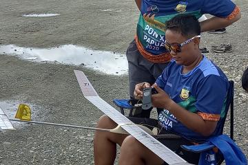 Raih Dua Emas Aeromodelling, Nanik Mengaku Puas