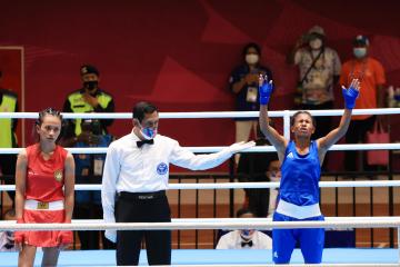 Pertandingan Perdana, Petinju Papua Tunjukkan Dominasinya