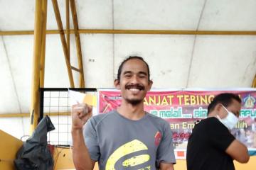 Pasutri Panjat Tebing Bali Kantongi Medali PON