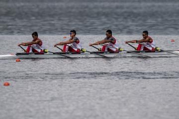 Jakarta Raih Medali Emas Dayung Rowing LM4- 