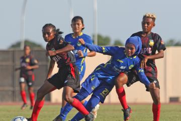 Sepak Bola Putri Papua Mantapkan Mental 