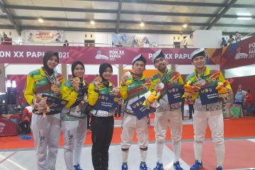 Anggar Kembali Tambah Koleksi Emas Riau