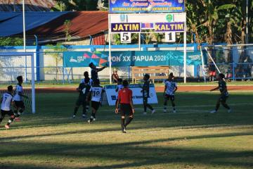 Unggul 5-1 Lawan Kaltim, Jatim Amankan Poin