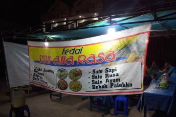 PON Efek, Penjual Sop Raup Keuntungan