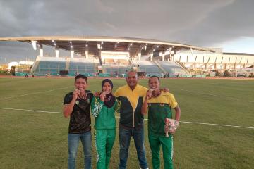 Sumut Raih 2 Perak Dari Nomor Lari Gawang 400 Meter