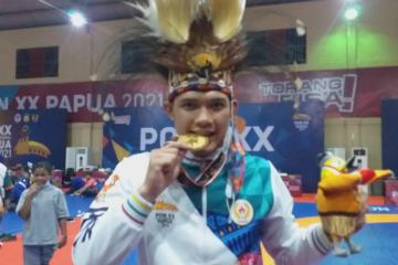 Pegulat Tampan Papua Tak Menyangka Raih Emas