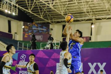 DKI Jakarta Kunci Semifinal Basket 3x3 Putra
