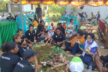 Barapen, Rasa Syukur Emas Sepakbola Putri Papua