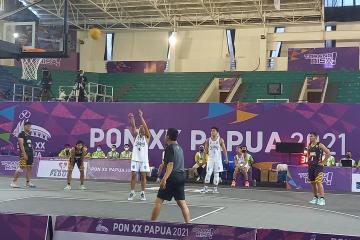 Kontra Riau, Basket Putra 3X3 Jateng Menang