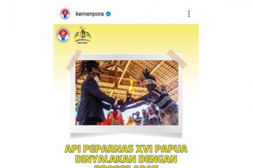 Jelang Pembukaan Peparnas, Menpora Tiba di Jayapura