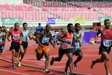 Emas Slamet Wahyu Jaga Jateng Pimpin Para Atletik